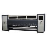 goeie gehalte K3404I / K3408I Solvent Printer 3.4m swaar inkjetprinter